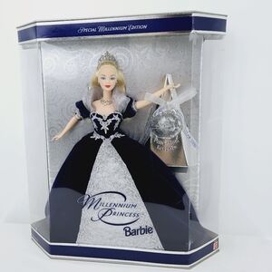 1999 Millennium Princess Barbie Special Edition NIB w/ Keepsake Ornament